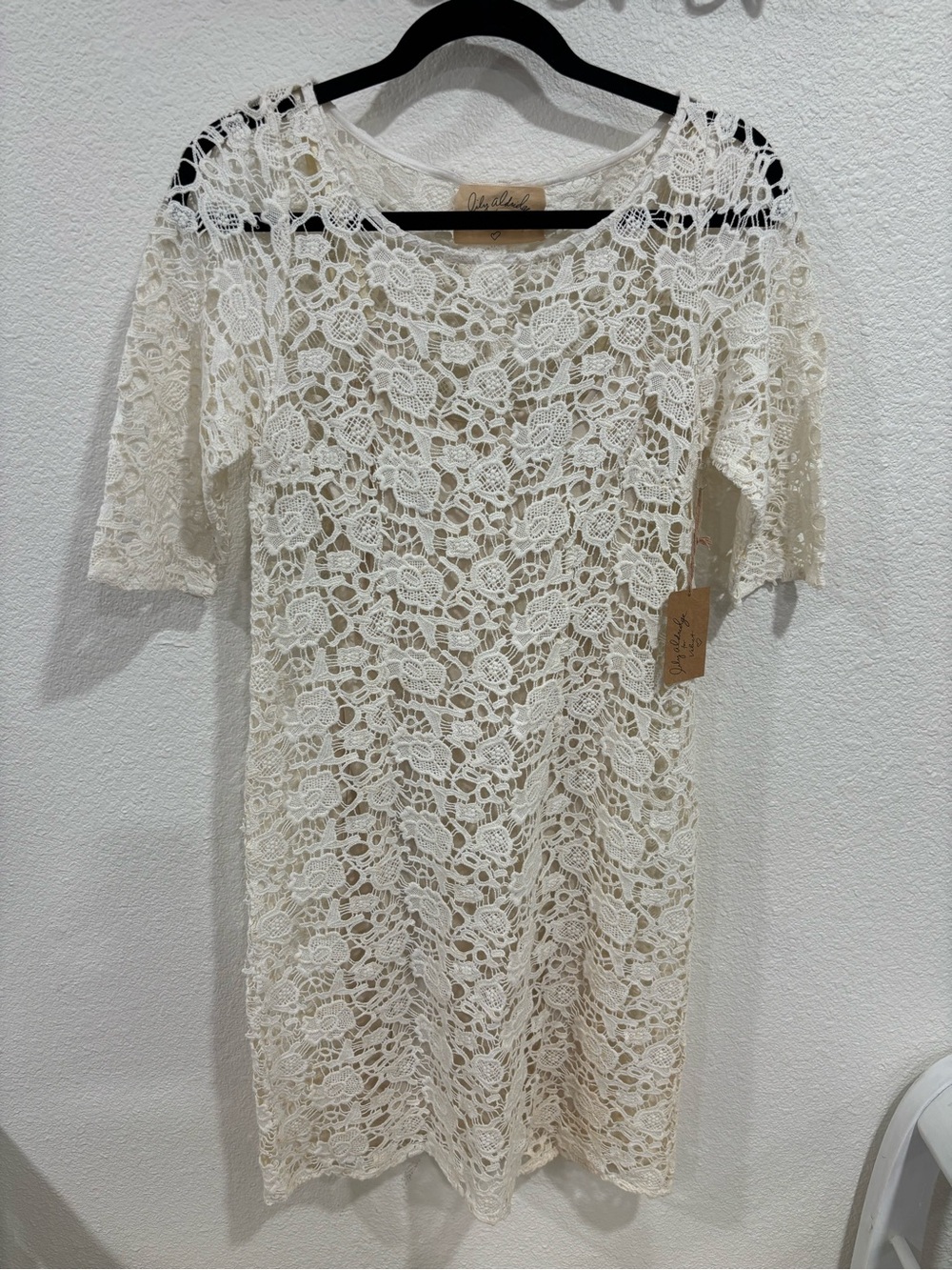 Lily Aldridge for Velvet by Graham & Spencer - “Lily” Crocheted Dress - NWT